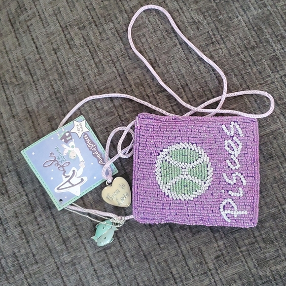 angels of the zodiac Handbags - NWT ANGEL OF THE ZODIAC coin purse.      #4159